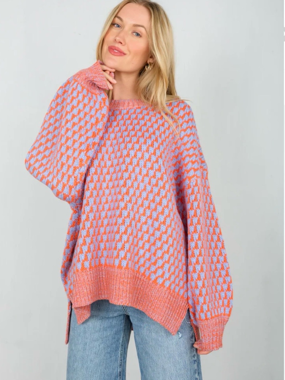 Oversized Crewneck Sweater